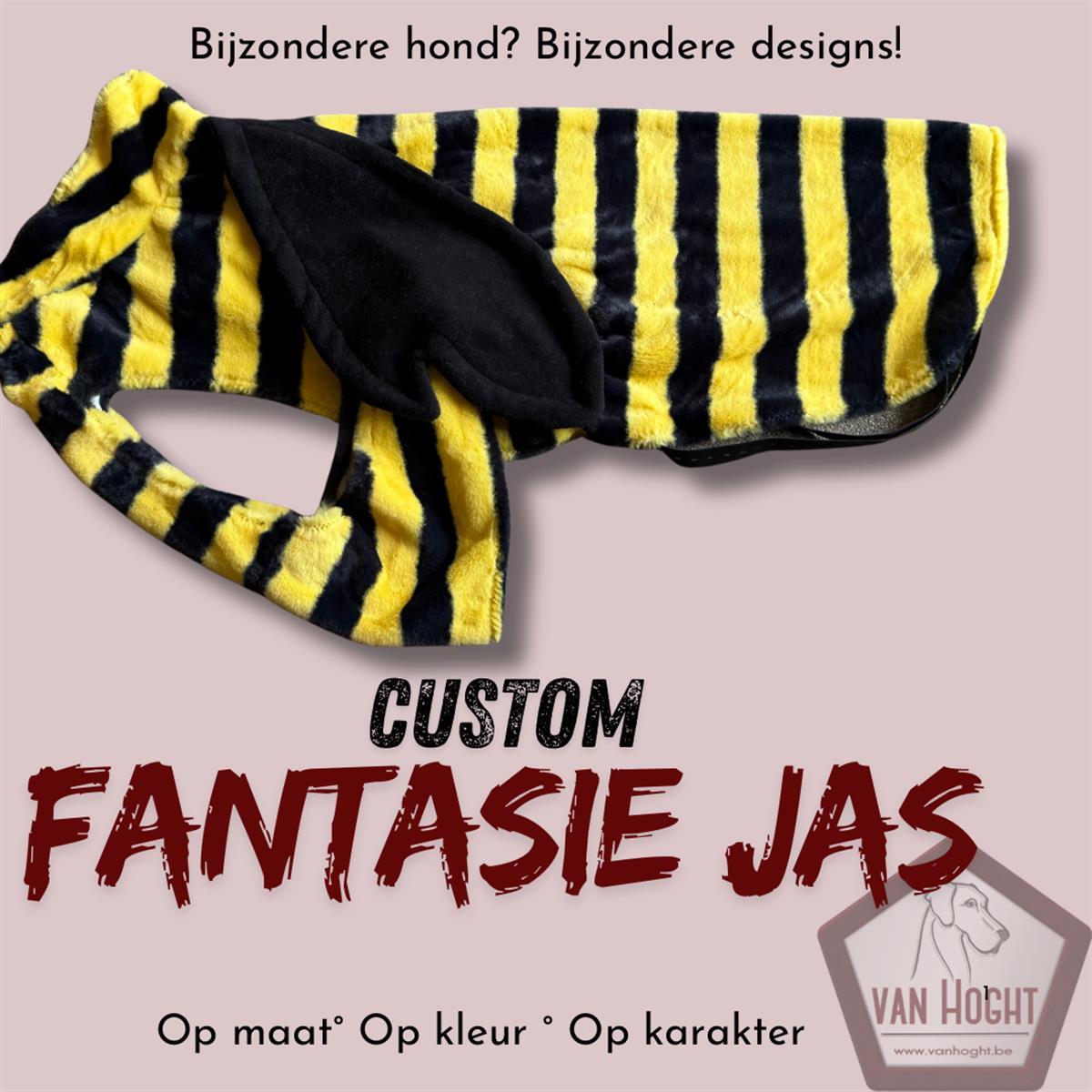 Custom Fantasie jas - Maat 90-Bumble